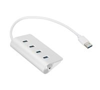 Base de datos USB Hub, soporte Dock Hub con diseño de puerto vertical para ratón, teclado, disco y disco duro, adaptador divisor de hub