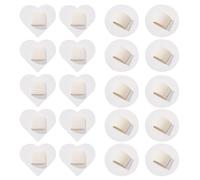 Base De De Cabello - Almohadillas De Fieltro DIY De 2,36 Pulgadas | Decoración De Diadema Creativa - Accesorio Para El Cabello Hecho A Mano De Fieltro, 100 G, Formas Redondas Proporciona Base