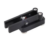 Base de doble paleta CW Telegraph Key para código, carcasa ABS con base magnética, interfaz de conector de 3,5 mm, diseño compacto de 60 x 30 x 20 mm para operadores de onda corta