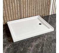 Base De Ducha De Esquina, Suelo De Ducha, Plato De Ducha For RV, Superficie Texturizada Antideslizante, Borde Elevado For Retención De Agua, Fácil De Instalar(Right,35.8x47.6x3.9in)