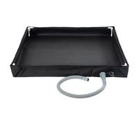 Base de ducha plegable - Esquema de ducha de drenaje para niños | Cómoda solución de baño para mascotas y niños, perfecta para acampar, uso interior y exterior con una eficiente manguera