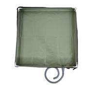 Base De Ducha Plegable para Camping Pila de Ducha Plegable Temporal | Fondo Impermeable Multiusos Para Toldo De Campaña - Baño Mascotas Y Autocaravanas