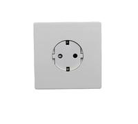 Base de enchufe Clean Schuko 230V (Blanco)
