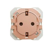 Base de enchufe cleanSimon 20000434-0912p+TT 16A Simon 270Cobre 2modulos