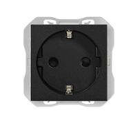 Base de enchufeSimon 20000472-0982p+TT 16A Simon 270Negro 2modulos