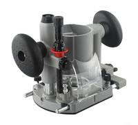 Base de enrutador ajustable de 65 mm para herramientas eléctricas, funcionamiento suave con asas de goma
