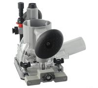 Base de enrutador de inmersión de 65 mm para máquina de corte de carpintería, herramienta eléctrica de fresado y ranurado con bloqueo de leva de acero ajustable, casquillo de aluminio