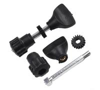 Base de enrutador de madera, paquete de 2, base de máquina de fresado, tornillo de engranaje de recortadora eléctrica, construcción de metal y plástico, para uso doméstico y taller