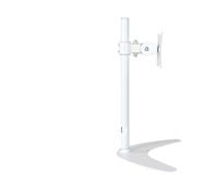 Base de Escritorio giratoria del Estante Soporte Monitor 22/24/27 Pulgadas(White)
