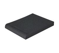 Base de esponja de absorción de vibraciones para Loudpeaker para mejorar la precisión del sonido y la estabilidad, tapete de aislamiento negro, estructura de sonido, disminución de resonancia