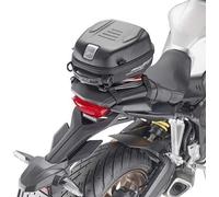 Cerradura de asiento GIVI Fijación universal para bolsillos de bloqueo de tanque en el asiento pilón (Black)