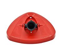 Base de fregona giratoria de repuesto para trapeador triangular para accesorios de disco de cabeza, ABS fácil de escurrir
