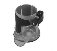 Base de fresadora de inmersión para fresadora de madera, soporte de fresado de aleación de aluminio con cubierta antipolvo y mango antideslizante, diámetro de carcasa de 72 mm