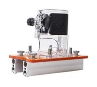 Base de fresadora de madera 2 en 1 compacta, para ranurar y ranurar, compatible con máquinas de corte de 65 mm, aluminio + baquelita, para naranja B