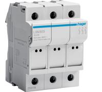 Base de fusible modular 3P 3P 10x38mm 32A 690VAC LSN503