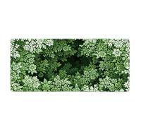 Base de Goma Antideslizante para Mouse extendido Nature Floral Gaming con Alfombrilla de ratón para portátil Cosida (Puedes Hacer tu Propio patrón en Cualquier diseño)