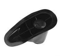 Base de goma para caña de pescar para kayak, canoa, balsa, soporte de parche, accesorio de plástico negro para sombrilla, dispositivo de fijación de paraguas, equipo de deportes acuáticos al aire