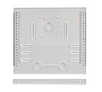 Base de guía de bordes de máquina de mármol, plataforma de trabajo estable de 28 x 25 cm, acrílico, sin taladro, precisión de instalación para soporte estable, herramienta de renovación del hogar