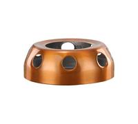 Base de hervidor de alcohol, base de hornillo de camping, para exteriores, accesorios de senderismo, soporte para estufa, estable, liso, para el hogar, cocina, pícnic