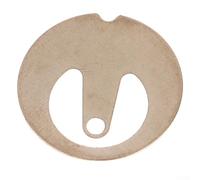 Base de hervidor eléctrico e interruptor de vapor, acoplador de termostato, paquete de resortes, 10 piezas de hoja de metal para un rendimiento fiable (con agujero)