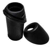 Base de junta de goma para Mercedes 190 W201 W210 1973-2002, sello de almohadilla de montaje exterior del cuerpo, OEM A2018270498 A2018270598, pieza de repuesto negra