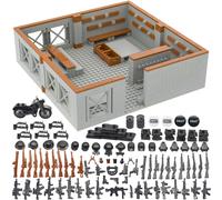 Base de la base militar Ladrillos establecidos de defensa Guardia de la base Torre Guns Bueces de construccin de armas Accesorios para el paquete de