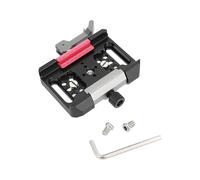 Base de liberación rápida de aleación de aluminio resistente, abrazadera adaptadora de expansión de jaula de diseño doble estándar para fotografía
