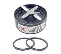 Base De Licuadora Con 1 Cuchilla Y 2 Juntas. Compatible Con Nutribullet Y Licuadoras De 600 W/900 W. Piezas De Repuesto For Licuadoras.
