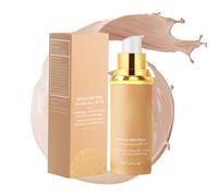 Base de Maquillaje 4 en 1 De Espectro Medio Que Cambia Color, con ProteccióN Solar Fps 50+, Corrector en Crema de Larga DuracióN, Ideal para Bailar(Pack of 2)