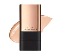 Base de maquillaje, base de maquillaje en crema con pincel, barra de base de cobertura completa, corrector y barra de crema CC, acabado mate natural (Nature, 20 g)