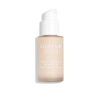 Base de maquillaje con sérum iluminador invisible LUMENE | SPF 30 | Tono 00 | Cobertura ligera y luminosa | Con colágeno vegano y ácido hialurónico | Hidrata, ilumina y protege | Vegano | 30 ml