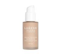 Base de maquillaje con sérum tintado Invisible Illumination de LUMENE | SPF 30 | Tono 02 | Cobertura ligera y luminosa | Con colágeno vegano y ácido hialurónico | Hidrata, ilumina y protege | 30 ml
