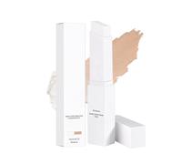 Base de maquillaje en barra 2 en 1 Base de maquillaje que cambia de color con pincel Textura hidratante,con cobertura total y fórmula ligera para una piel impecable,cobertura natural