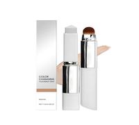 Base de Maquillaje en Barra 2 en 1 que Cambia de Color - 16 horas de duración, resistente al sudor y a la decoloración, tonos adaptables para todos los tonos de piel (marfil, oscuro, natural)