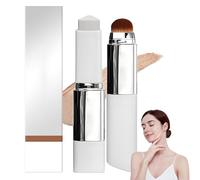 Base de Maquillaje en Barra 2 en 1 Que Cambia de Color, Hidratante y Prebase para Todo Tipo de Piel (01# Blanco Marfil)