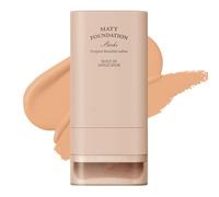 Base de Maquillaje en Barra, Base Líquida para la Cara, Multiusos con Brocha de Base Incorporada, Portátil para Citas y Viajes