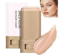 Base de maquillaje en barra Beauty Balm Serum Boosted Skin Tint, Splendor Serum Boosted Skin Tint Balm, Solid Tinted Moisturizing Serum Contour Stick Foundation Face Stick para mujeres (4#)