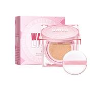 Base De Maquillaje En Cushion Hidratante, Cobertura Ligera Para Un Brillo Natural, Proporciona Un Brillo Radiante, Aplicación Fácil Para Una Cobertura Perfecta, Efecto Maquillaje Transpirable