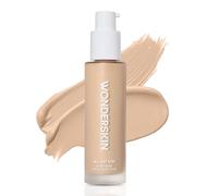 Base de Maquillaje en Suero Wonderskin Hyper Bond de 24H - Resistente al Agua, Sin Transferencia, Maquillaje de Larga Duración con Niacinamida y Ácido Hialurónico - Ligera, Acabado Natural (Echo)