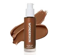 Base de Maquillaje en Suero Wonderskin Hyper Bond de 24H - Resistente al Agua, Sin Transferencia, Maquillaje de Larga Duración con Niacinamida y Ácido Hialurónico - Ligera, Acabado Natural (Spark)