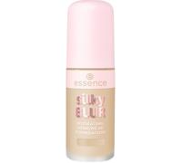 essence Silky Blur Hydrating Longwear Foundation 168, tono medio neutro-cálido, acabado mate natural, cobertura media, extracto de higo chumbo, 30 ml
