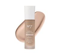 Base de maquillaje l quida No7 Lift & Luminate Triple Action Serum - Porcelain - FPS 15 para una base radiante y luminosa - Base de maquillaje ra