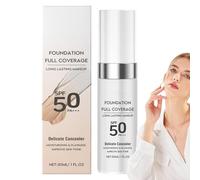 Base de Maquillaje Líquida | 30ml Corrector Ligero Resistente al Agua Que Cambia de Color - Base de Maquillaje Tinte | para, Boda, Viajes, Oficina, Playa, Noche,