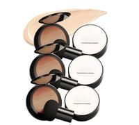 Base de maquillaje para pieles maduras, maquillaje y base radiante para pieles maduras | Crema BB hidratante con alta opacidad y corrector natural de larga duración (Deep Skin Tone 3PCS)