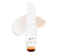 Base de maquillaje que cambia de color, 13 g, corrector de maquillaje, 2 en 1, doble cabeza, crema base, para mujeres, niñas, uso diario, viajes al aire libre