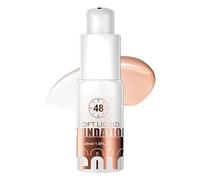 Base de maquillaje que cambia de color, 30 ml de maquillaje con control de , base facial de larga duración, crema correctora resistente al agua contra el acné | Base líquida impecable con