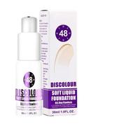 Base de maquillaje que cambia de color, 30 ml, resistente al agua, corrector de maquillaje que cambia de color, para el cuerpo, la cara, las mujeres, las niñas y una tez hermosa
