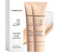 Base de Maquillaje que Cambia de Color, Autoajustable, Protección Solar SPF 50 e Hidratante, Resistente al Agua y Acabado Natural de Larga Duración