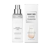 Base De Maquillaje Que Cambia De Color | Base Adaptable Al Tonos | Crema Correctora De Tono Con Cobertura SPF 30 Efecto Glow Y Antiedad Para Mujeres