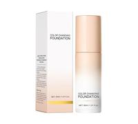 Base de Maquillaje que Cambia de Color - Corrector de Maquillaje de 30 ml - Base de que Ajusta el Color,Para Mujeres Y Niñas Para Viajes Desplazamientos Reuniones Encuentros Y Noches